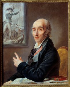 皮埃尔·弗朗索瓦·查尔斯·奥热罗（1757-1816 年）法国元帅、卡斯蒂廖内公爵的肖像，为戴维宁的画作设计。 约翰内特·海因修斯 (1740-1812) 的绘画