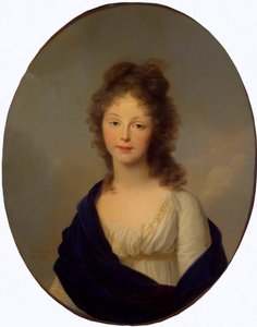 普鲁士路易丝女王的肖像》，1776-1810年，1798年。