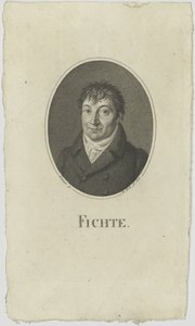 约翰·戈特利布·菲希特（Johann Gottlieb Fichte）1762-1814年肖像，1812年。