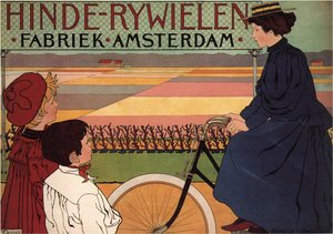 Hinde Rijwielen工厂阿姆斯特丹，1896年