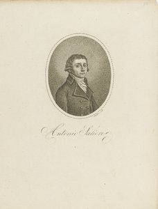 安东尼奥·萨利里1750-1825，c。 1800。 作者 约翰·戈特弗里德·舍夫纳