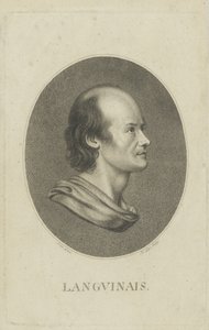让·丹尼斯·兰朱伊奈斯（Jean-Denis Lanjuinais）1753-1827年的肖像，c。 1810。