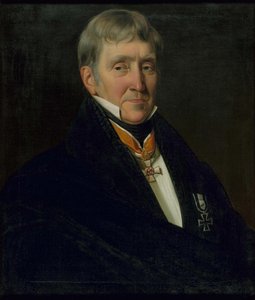 弗朗茨-格哈德-韦格勒的肖像，1765-1848年，1839年。 作者 约翰·海因里希·里希特