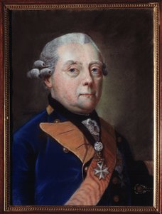 Frederic Henri Louis (Heinrich Friedrich Ludwig) dit Henri de Prusse 1726- 1802), comte de la marche de Brandebourg Schwedt 的肖像。(亨利-弗雷德里克，普鲁士亲王，勃兰登堡-施韦特侯爵肖像）。约翰-海因里希-施密特的画作