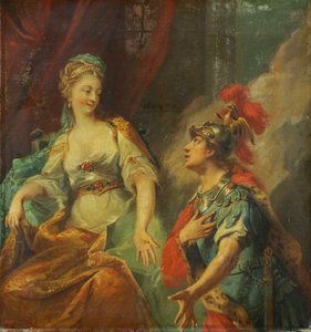 黛朵面前的埃涅阿斯 作者 约翰·海因里希·蒂施贝恩（Johann Heinrich Tischbein）