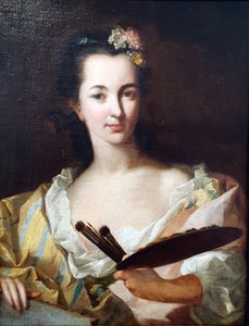 玛丽亚-安娜-特劳肖像 作者 约翰·海因里希·蒂施贝恩（Johann Heinrich Tischbein）