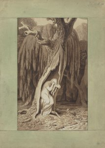 树精田园诗系列，约1820年。 作者 约翰·海因里希·威廉·蒂施贝因
