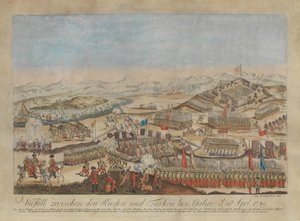1789年4月20日，俄罗斯和奥斯曼军队在加拉茨发生的事件，1789年。
