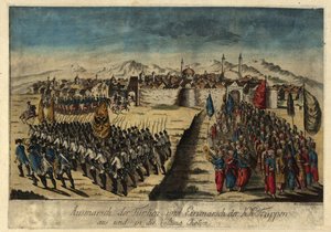 1788年9月29日，霍廷要塞的投降，1788年。