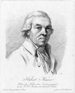 描绘的人：休伯特·莫雷尔 作者 约翰·雅各布·劳伦兹·比维勒（Johann Jakob Laurenz Billwiller）