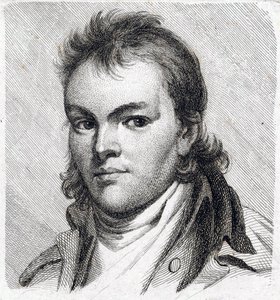 自画像 作者 约翰·雅各布·劳伦兹·比维勒（Johann Jakob Laurenz Billwiller）