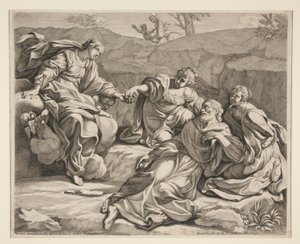 圣威廉在圣母们的帮助下 作者 Johann Jakob von Sandrart