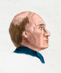 富有哲理和深邃的人的面部特征, 1808年