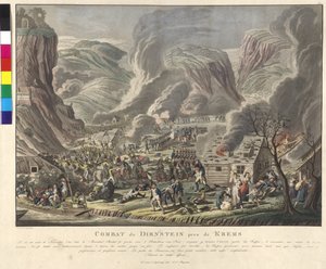 杜恩施泰因战役 1805 年（蚀刻版画和水印版画）
