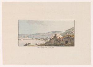 Gezicht op Pout bij het Lac de Joux
Au Pout, prés du Lac de Joux（物上标题）
Gezichten op Zwitserland（系列标题）
Collection de quelques vues dessinées en Suisse d