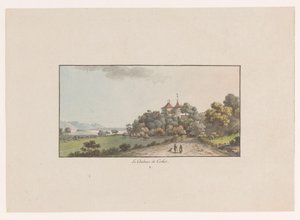 Gezicht op het Chateau de Cerlier te Erlach
Le Chateau de Cerlier（物品上的标题）
Gezichten op Zwitserland（系列标题）
Suisse d