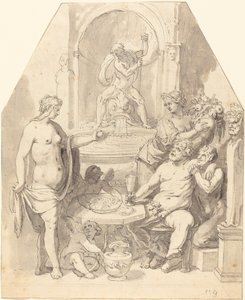 没有瑟斯和巴克斯，金星就会结冰 作者 约翰·马蒂亚斯·卡格（Johann Matthias Kager）