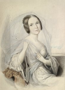 Henriette Gertrude Sontag的肖像（1806-54）