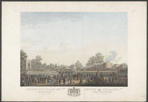 1815年3月30日威廉一世进入布鲁塞尔城/Entrée de Guillaume 1er dans la Ville de Bruxelles, le 30 Mars 1815（标题见实物）
威廉一世抵达布鲁塞尔并举行就职典礼以及 Quatre-Bras 战役的 12 幅图版
