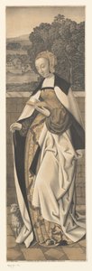 圣艾格尼丝与羔羊 Boisserée 兄弟收藏的作品（系列名称） Galerie des Frères Boisserée（系列名称）