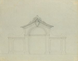 上美景宫桃园中的喷泉 作者 约翰·彼得·克拉夫特