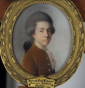 Heinrich Carl Erdmann，Fuerst von Carolath-Beuthen 作者 约翰·菲利普·巴赫（Johann Philipp Bach）