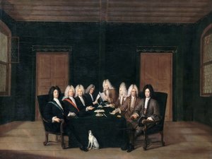 1714年9月7日巴登和平大会的使者们