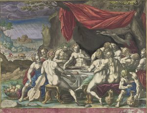 洪水前的人类
Sicut autem erat in diebus Noe（物体上的标题） 作者 约翰·萨德勒（一）