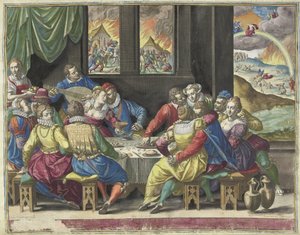 等待最后审判的人类
Ita erit et adventus filii hominis（物品上的标题） 作者 约翰·萨德勒（一）