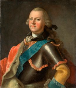 萨克森-希尔德堡豪森公爵恩斯特-弗里德里希三世-卡尔（1727-1780） 作者 约翰·瓦伦丁·蒂施贝恩