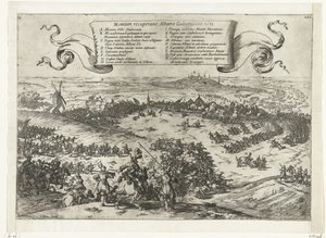 阿尔瓦围攻海瑙的蒙斯，1572 年
蒙斯休整，阿尔巴诺-古贝纳托雷。1572 年（标题见实物）