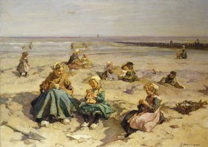 海边的一天 作者 约翰尼斯·阿克林加（Johannes Akkeringa）