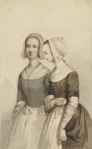 两个孤女（？） 作者 约翰内斯·克里斯蒂安·德阿诺·格肯斯