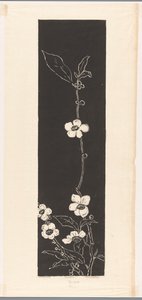 Theebloesem （物品上的原标题） 作者 Johannes Frederik Engelbert 十克洛斯特（艺术家签名）