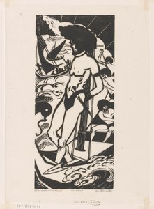 Zeeschuimers（实物上的原标题） 作者 Johannes Frederik Engelbert 十克洛斯特（艺术家签名）