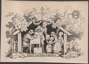 Gaber  Richter 工作室 作者 约翰内斯·海因里希和加伯·奥古斯特 (1823 1894) 评委