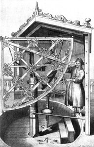 天文学家在他的天文台 作者 约翰尼斯·赫维留斯