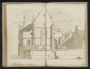 乌得勒支的 Catharijnekerk 作者 约翰尼斯·惠伯特·普林斯