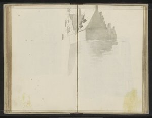代尔夫特的Waterslootse Poort 作者 约翰尼斯·惠伯特·普林斯