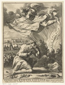 燃烧的荆棘中的摩西
Isaac Jaquelot 的扉页，Dissertations sur l