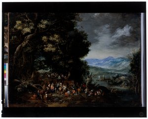 施洗约翰的布道 作者 约翰内斯·雅各布·哈特曼