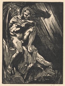 撒旦 作者 Johannes Josephus Aarts（艺术家签名）