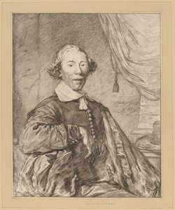 坐着的人的画像，1771年。