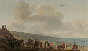 1660 年 6 月 2 日，英格兰查理二世从斯海弗宁根出发