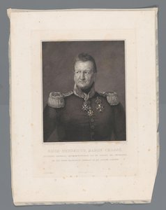 David Hendricus，Chassé 男爵，中将，安特卫普城堡和东斯海尔德河国王陛下海军总司令（标题见实物） 作者 简·威廉·皮涅曼