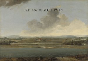 荷兰东印度公司在柬埔寨的Lawec交易站，c.1662-3 作者 约翰尼斯·温克伯恩斯（Johannes Vinckeboons）