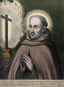 十字架的圣约翰 (Juan de Yepes Alvarez, Juan de la Cruz) (1542-1591) - grav. 作者：沃斯特曼