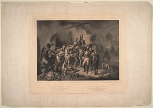 莫斯科克里姆林宫的法国军队，1830年 作者 约翰内斯·沃尔夫勒