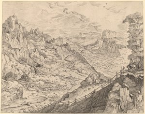 大型阿尔卑斯山景观