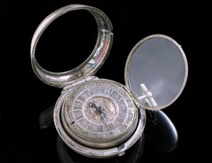 Verge手表。海牙，c.1695（金属）（另见259581-82） 作者 约翰内斯·范·科伦